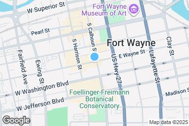 Map image of the property - 113 W Wayne St