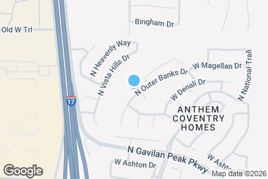 Map image of the property - 43042 N Outer Banks Dr