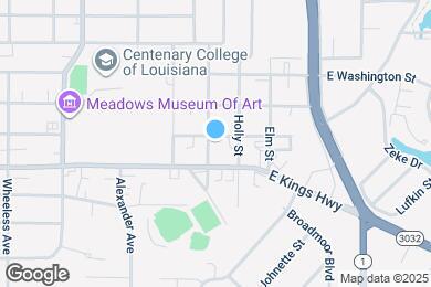 Map image of the property - 207 E Rutherford St