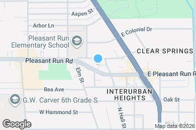 Map image of the property - 325 W Pleasant Run Rd