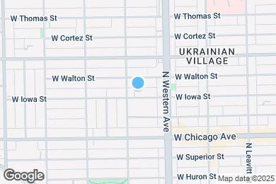 Map image of the property - 2442 W Iowa St
