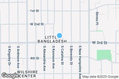 Map image of the property - 255 S Catalina St
