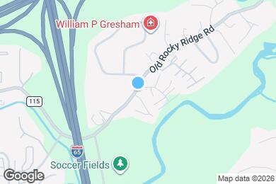 Map image of the property - 1200 Riverford Dr