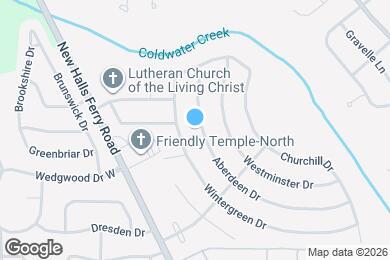 Map image of the property - 2793 Aberdeen Dr