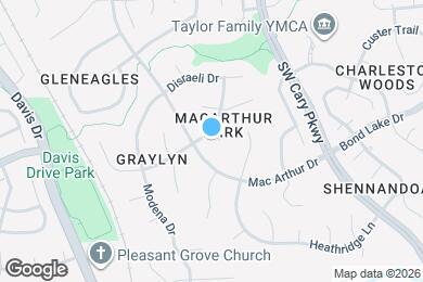 Map image of the property - 100 Hebride Ct