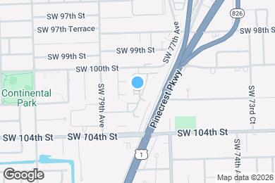 Map image of the property - 10102 SW 77th Ct