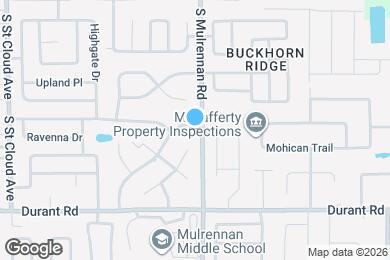 Map image of the property - 1802 Parkwood Dr