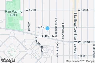 Map image of the property - 215 S Poinsettia Pl
