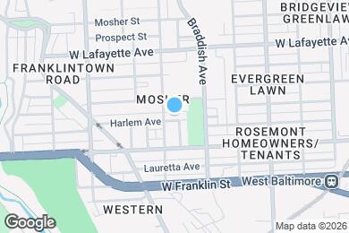 Map image of the property - 2644 Harlem Ave