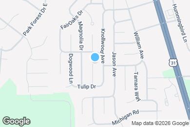 Map image of the property - 4029 Willow Ct