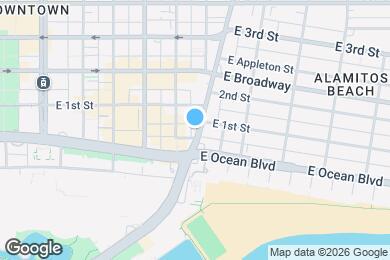 Map image of the property - 21 Alamitos Ave