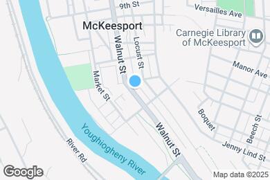 Map image of the property - 1219 Walnut St