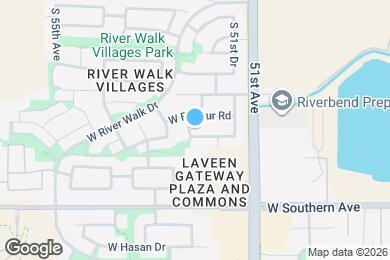 Map image of the property - 5206 W Pecan Rd