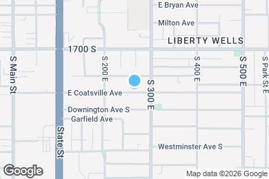 Map image of the property - 259 E Coatsville Ave