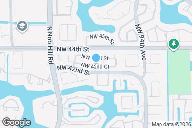 Map image of the property - 9703 NW 42nd Ct