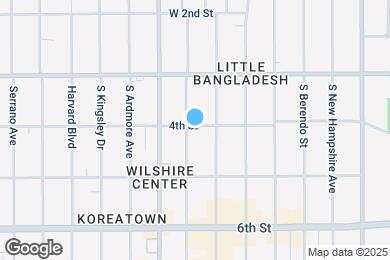Map image of the property - 400 S Mariposa Ave