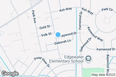Map image of the property - 1678 Maywood Dr
