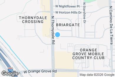 Map image of the property - 3771 W Raintree Dr