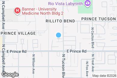 Map image of the property - 6474 E Corte de Federico