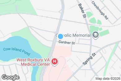 Map image of the property - 131 Gardner St