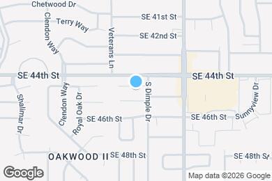 Map image of the property - 4104 SE 45th Terrace