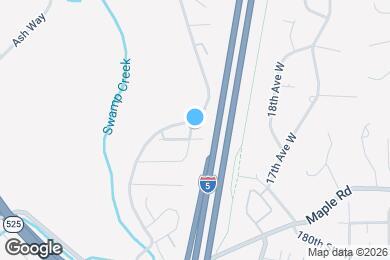 Map image of the property - 17609 21st Ave W