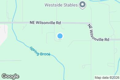 Map image of the property - 29410 NE Wilsonville Rd
