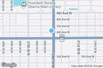 Map image of the property - 570 34th St N