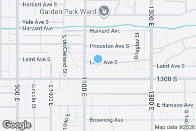 Map image of the property - 1136 E Laird Ave