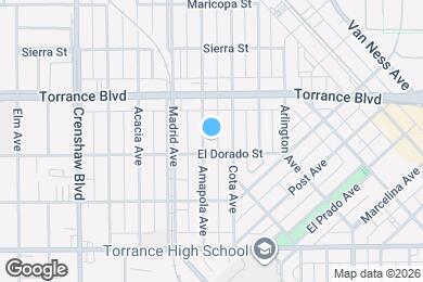 Map image of the property - 1318 Amapola Ave