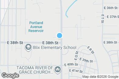 Map image of the property - 1521 E 38th St