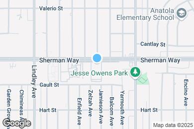 Map image of the property - 17830 Sherman Way