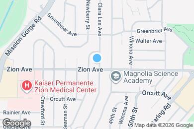 Map image of the property - 6612 Clara Lee Ave