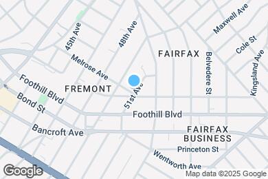 Map image of the property - 5040 Melrose Ave