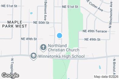 Map image of the property - 4900 N Fremont Ave
