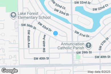 Map image of the property - 4221 SW 36th St
