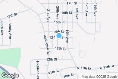 Map image of the property - 1320 20th Ave