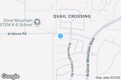 Map image of the property - 5573 W Dove of Peace Dr