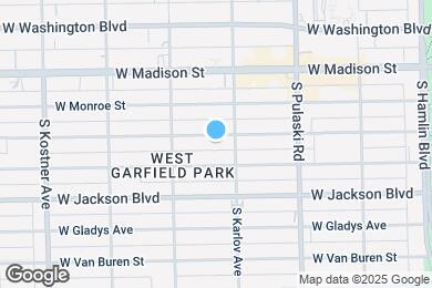 Map image of the property - 4117 W Wilcox St