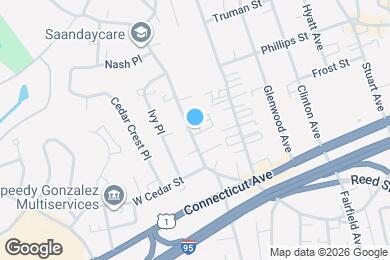 Map image of the property - 16 N Taylor Ave