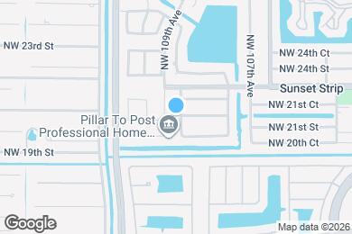 Map image of the property - 2101 NW 108th Terrace