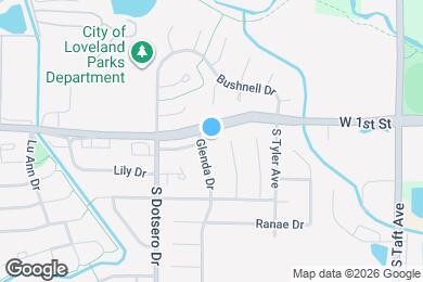 Map image of the property - 114 Glenda Dr