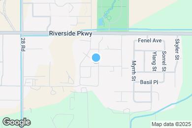 Map image of the property - 383 Sage Way