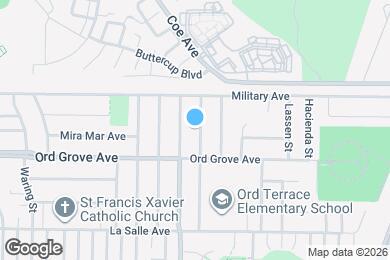 Map image of the property - 2045 Mariposa St