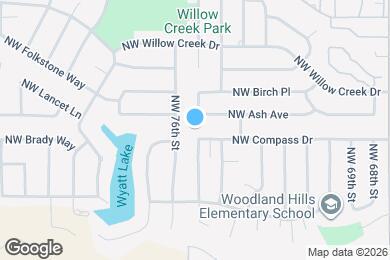 Map image of the property - 7317 NW Compass Dr