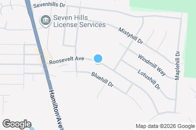 Map image of the property - 2041 Roosevelt Ave