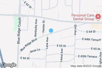 Map image of the property - 6425 Blue Ridge Blvd