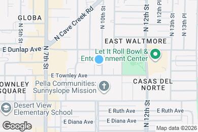 Map image of the property - 8916 N 10th St