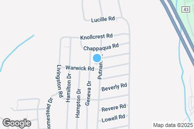 Map image of the property - 161 Putnam Dr