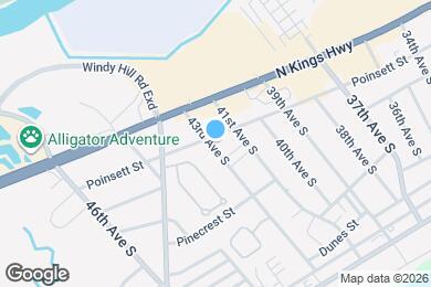 Map image of the property - 4105 Poinsett St